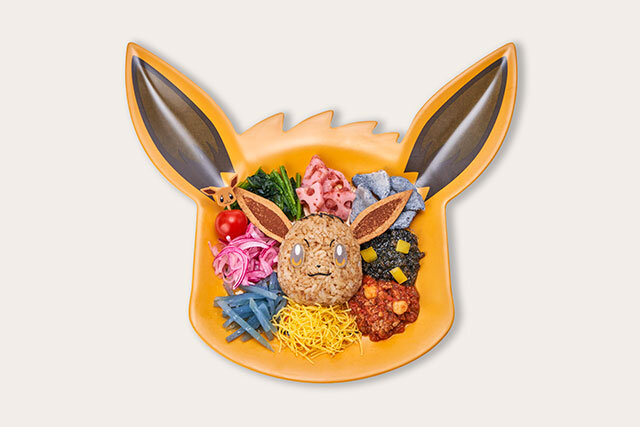 Last Resort Japanese Mixed Rice Plate Meal with Eevee and Colorful Friends!