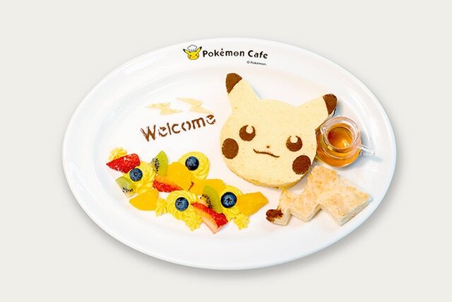 Pokémon Cafe 피카츄 수플레 팬케이크